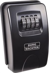 BURGWÄCHTER Schlüsselbox KeySafe 20, schwarz 4003482380000
